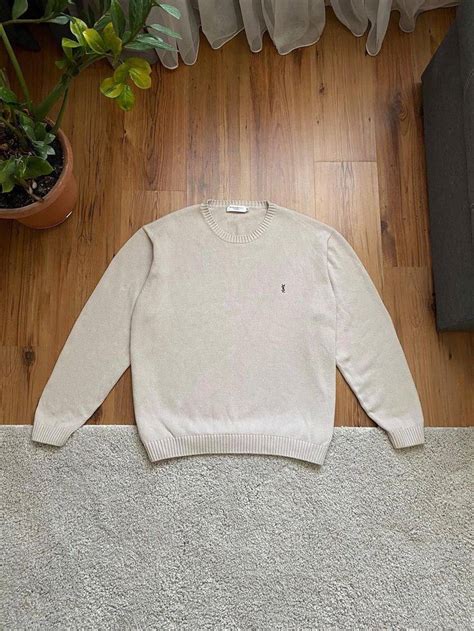 ysl polo knit|ysl men's sweaters.